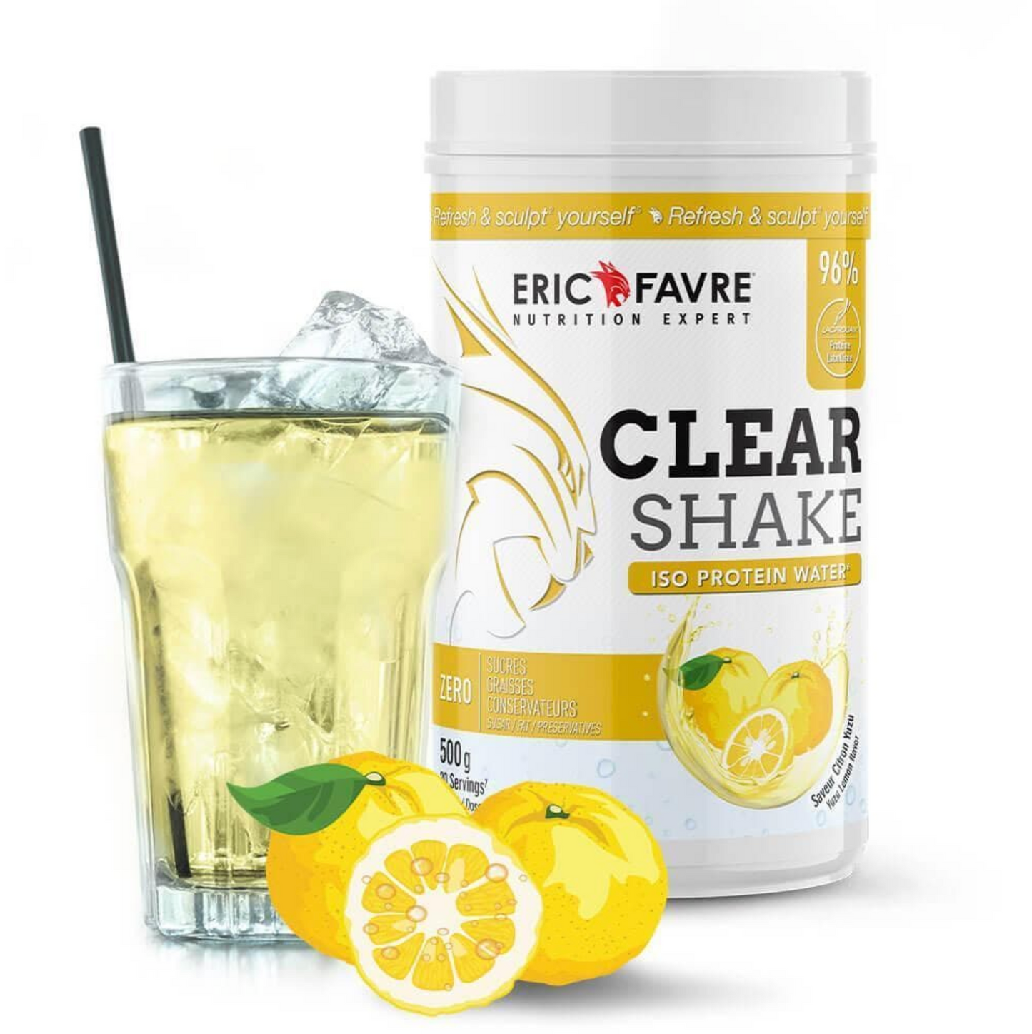 Clear Shake CITRON YUZU - Iso Protein Water- ERIC FAVRE
